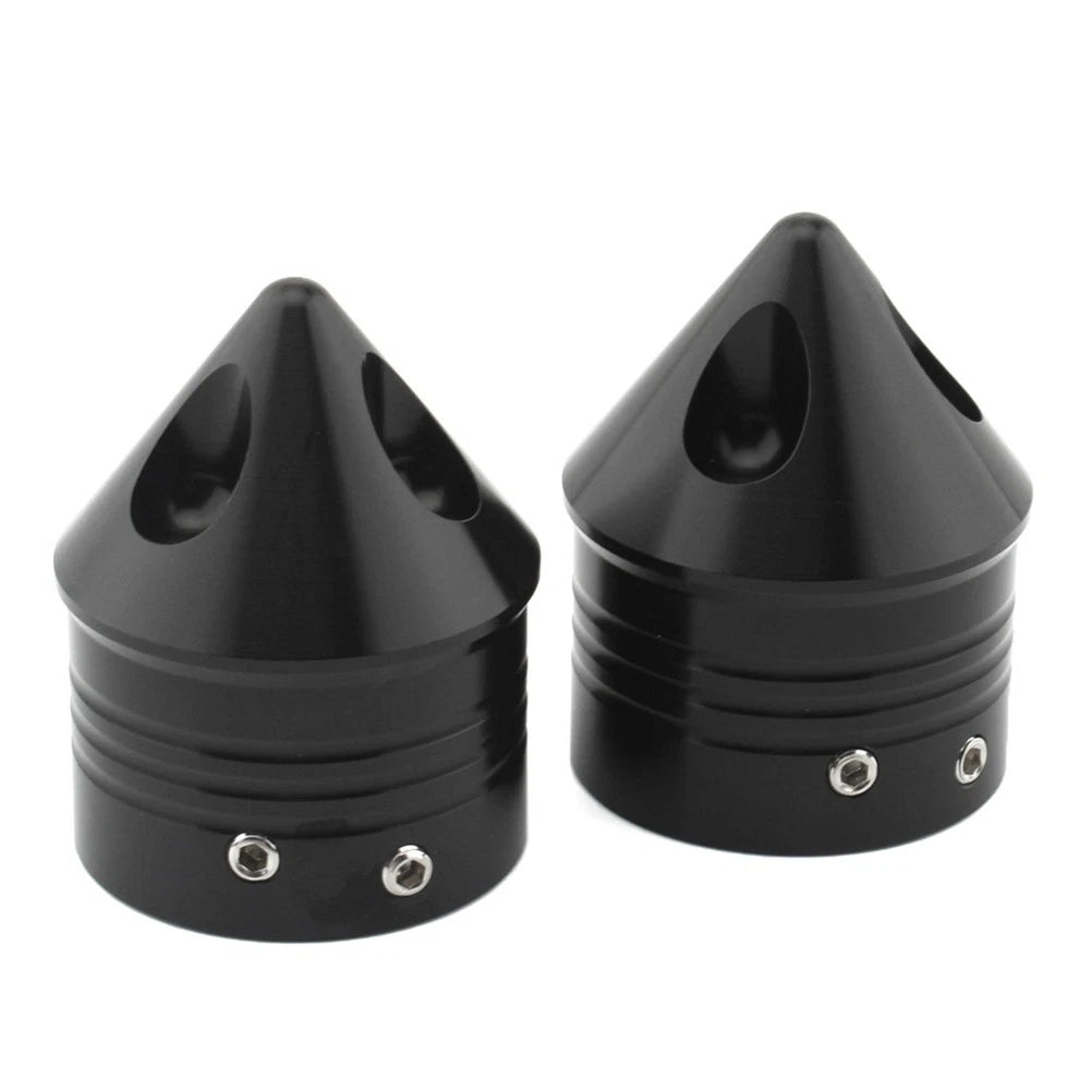 Front Wheel Axle Nut Covers Cap for Harley Touring Road Glide Dyna Softail (2000–2023)