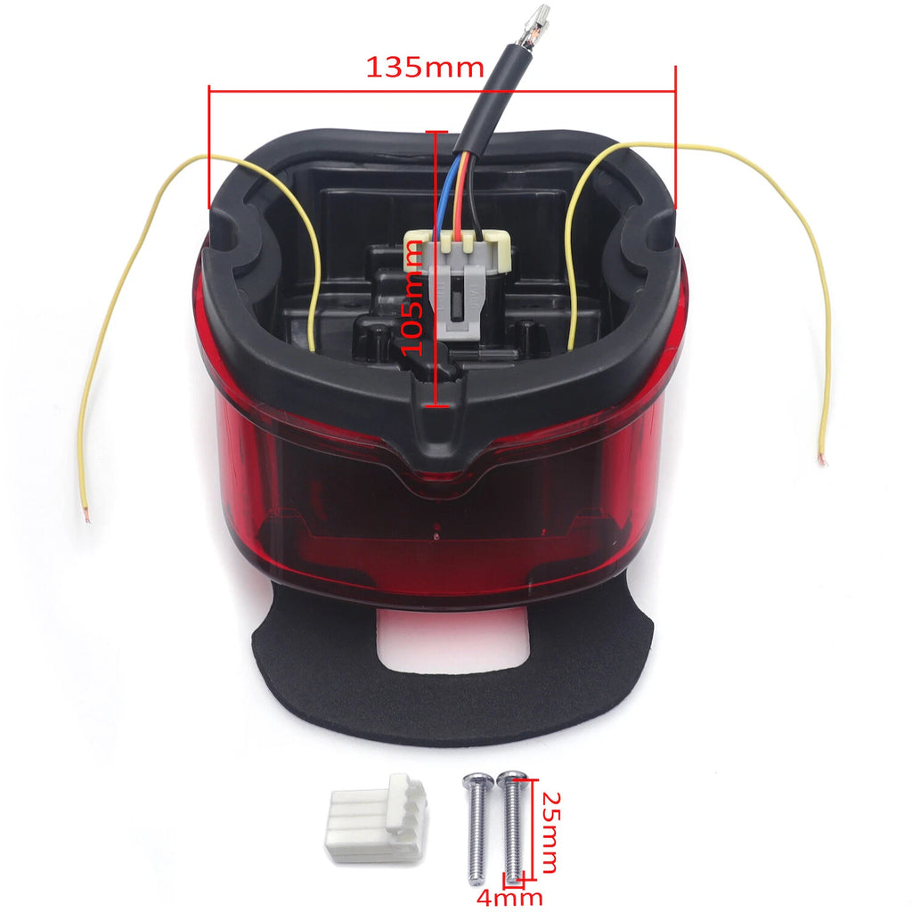 LED Taillight Brake Light for Harley FXLR FLHC (2018–2023, 2003–2017, 2000–2017)