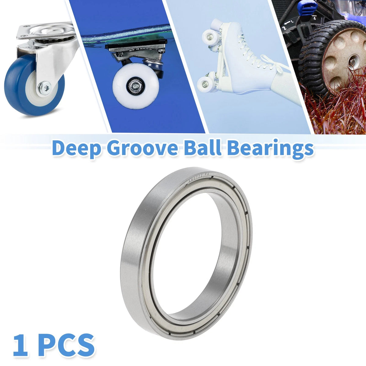 Deep Groove Ball Bearing P4 for Scooter Skateboard Wheel (35x47x7mm)
