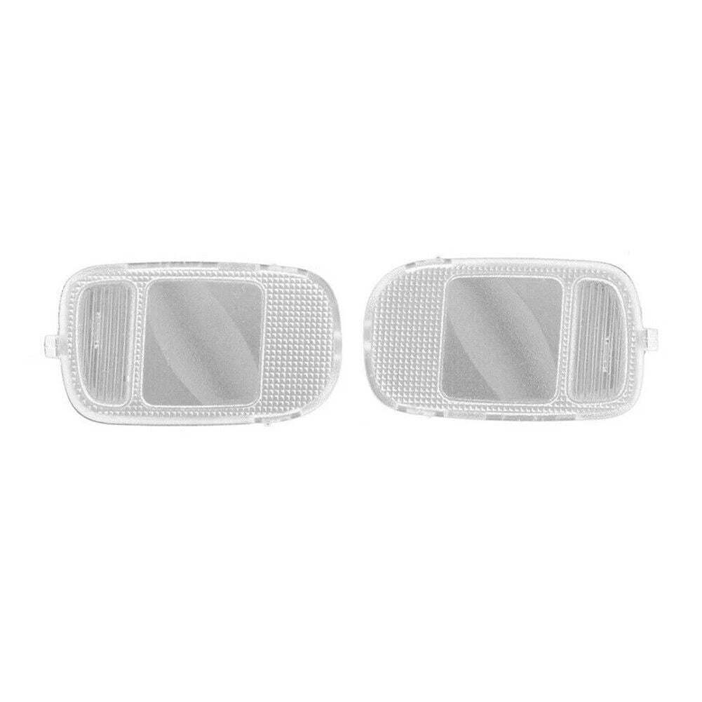 LH & RH Overhead Console Dome Map Light Lamp Lens For Dodge Ram 2002-2010 2009