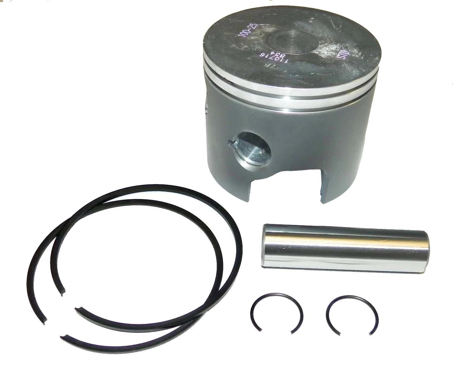 WSM Piston Kit for Mercury 70-115 HP Looper (1987–1993) .020 Over - 100-25-05K