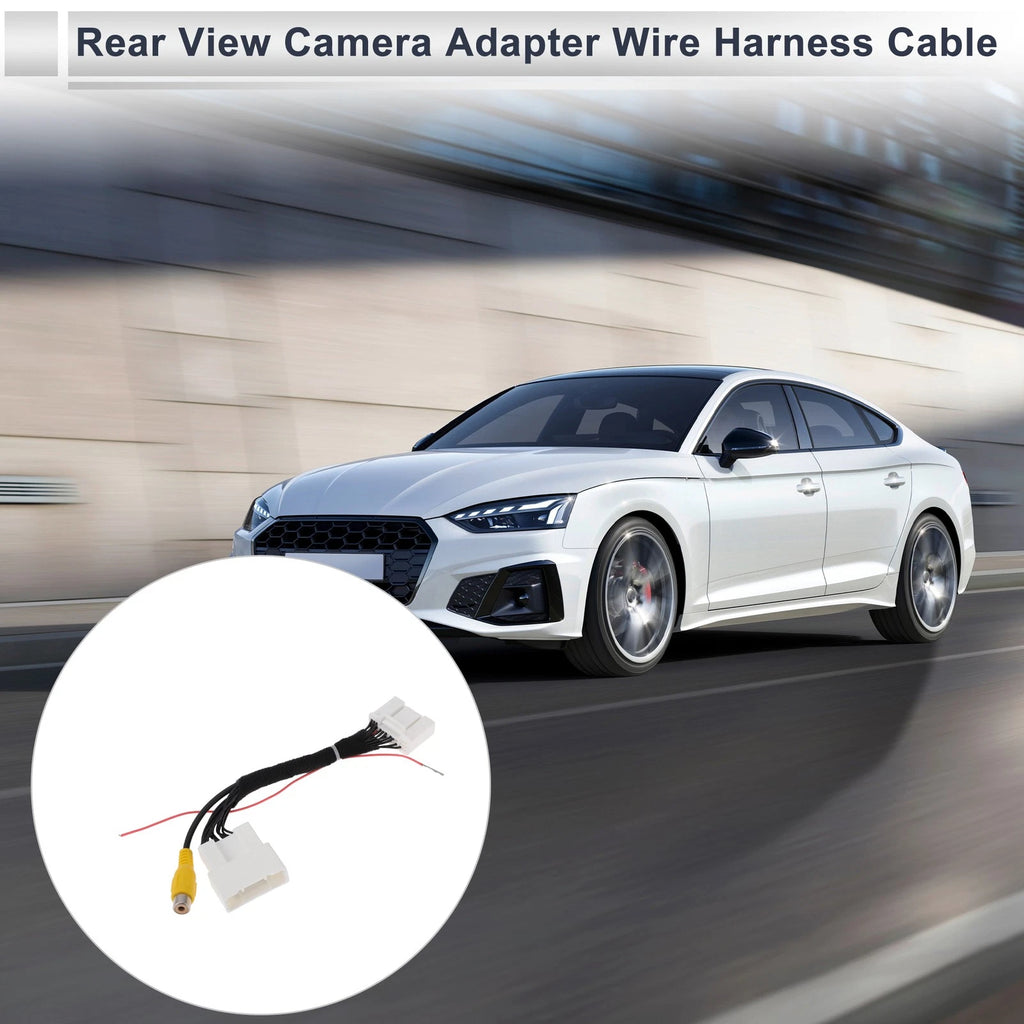Rear View Camera Adapter Wire Harness Cable for Toyota Camry (2012–2017)