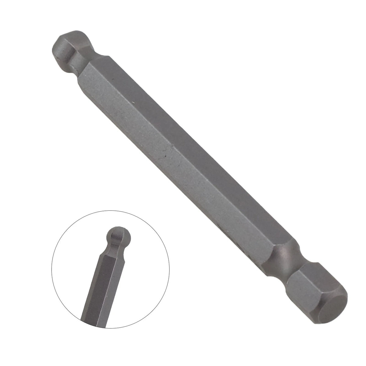 Hex Ball Head Screwdriver Bits for Drill Tools (Set of 6)