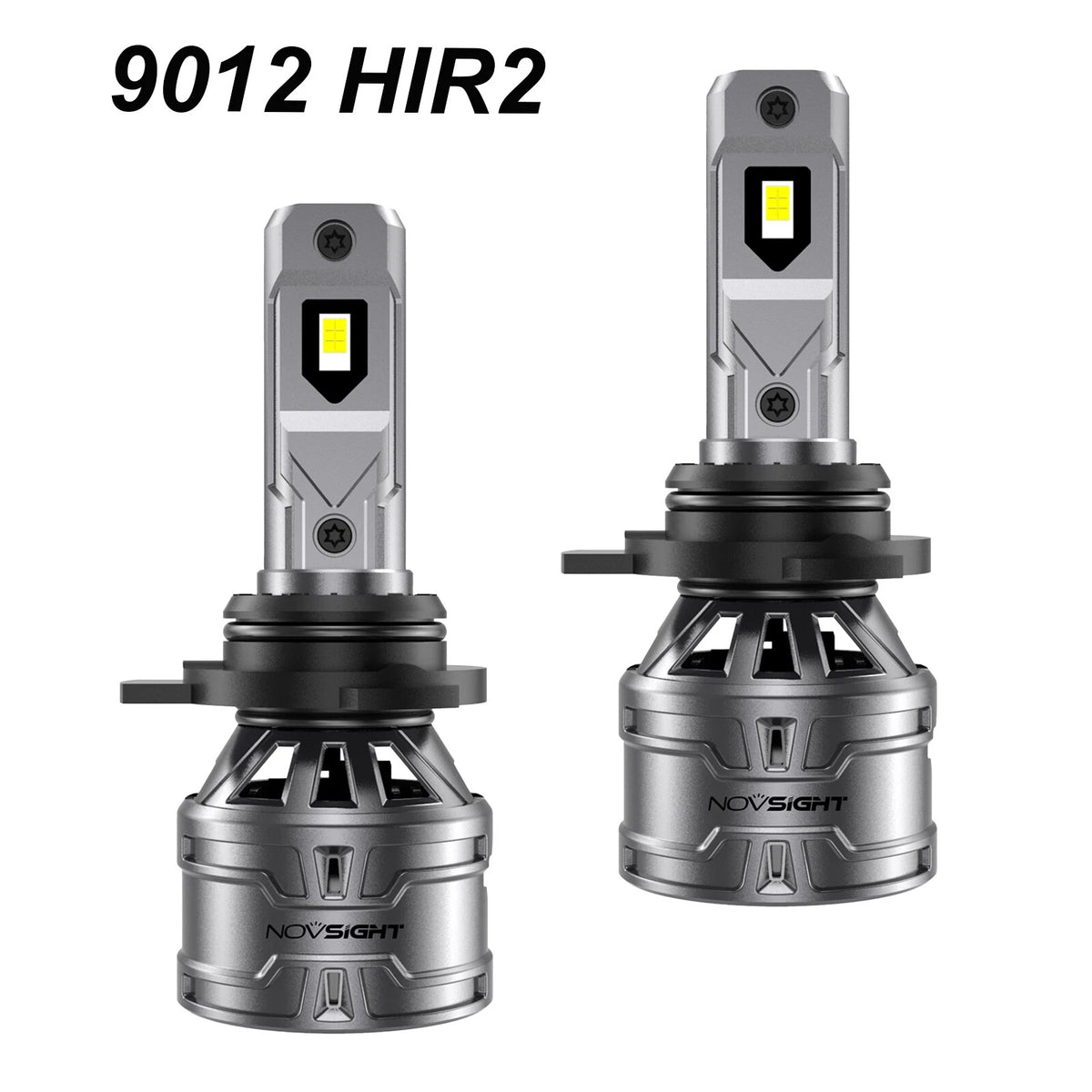 2X 9012 HIR2 LED Headlight Bulbs Kit for