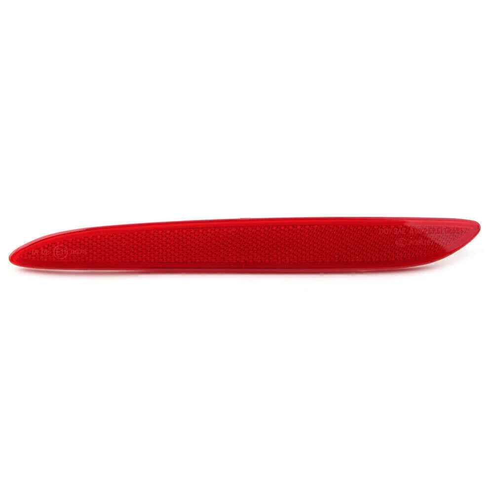 Rear Left Side Bumper Trim Reflector for Jaguar XJ (2010–2017) Red