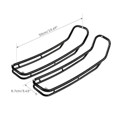 Saddlebag Lid Trim Top Rail Rack for Harley Electra Road Glide (1994–2013)