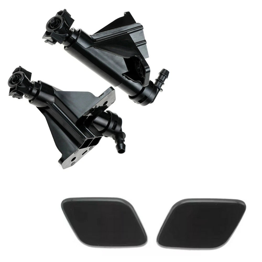 2X Headlight Washer Spray Nozzles & Cover Cap for Kia Sorento (2015–2018)
