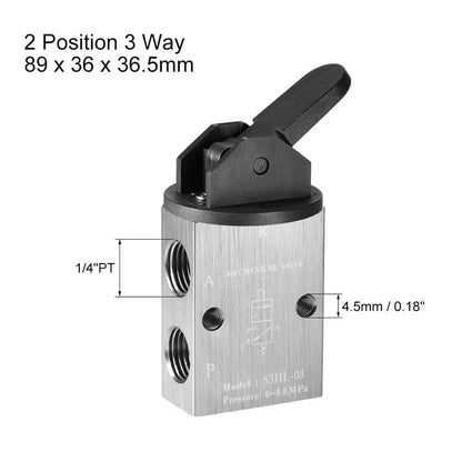 S3HL08 Mechanical Valve for Effective Pressure System Control