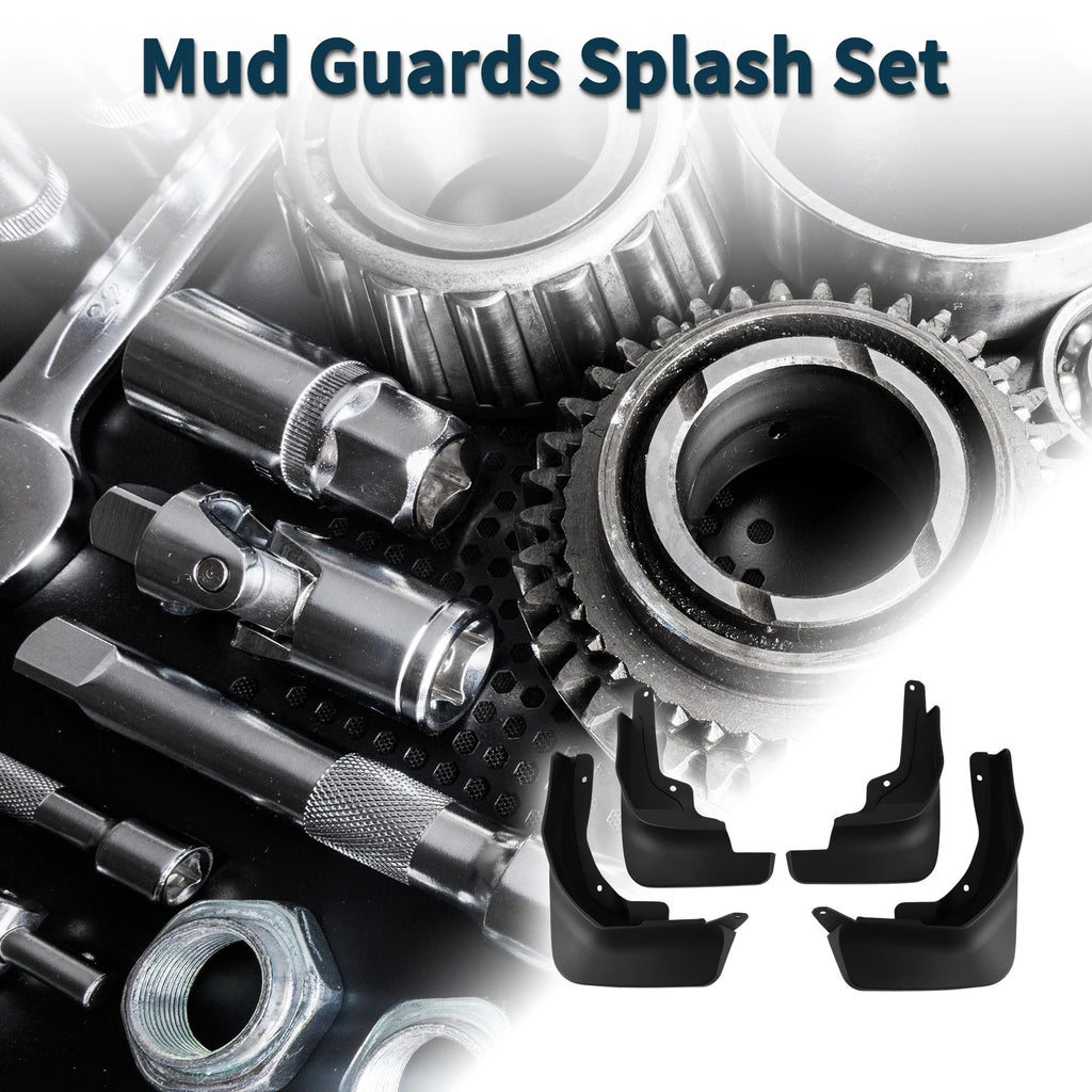 Mud Flaps Splash Guards 1 Set Mud Guards for Volkswagen Tharu (2023–2024)