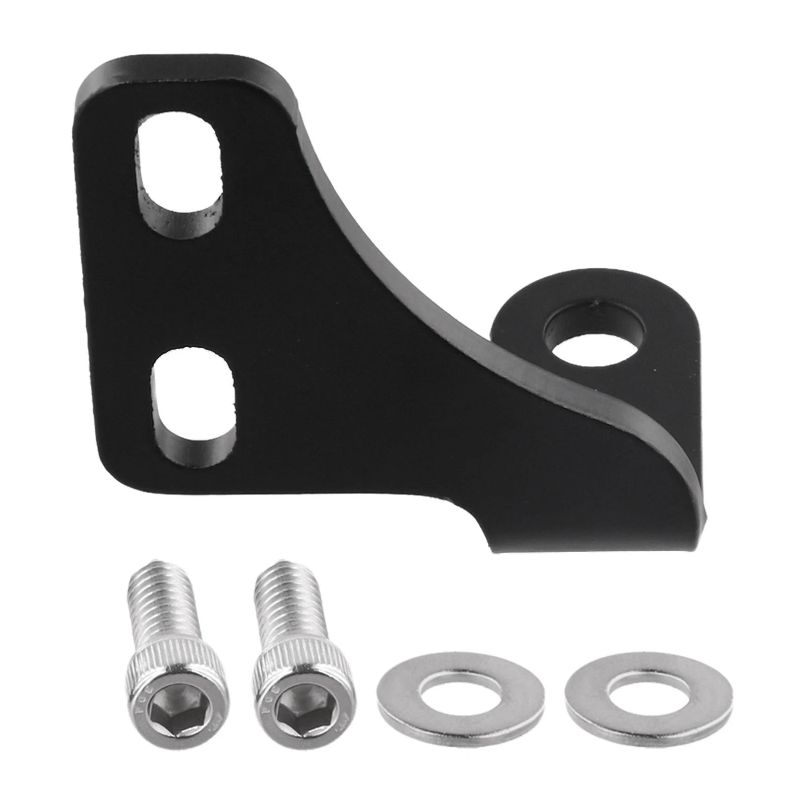 Throttle Cable Bracket for Holley HiRam (36 Inch, Black Anodized)
