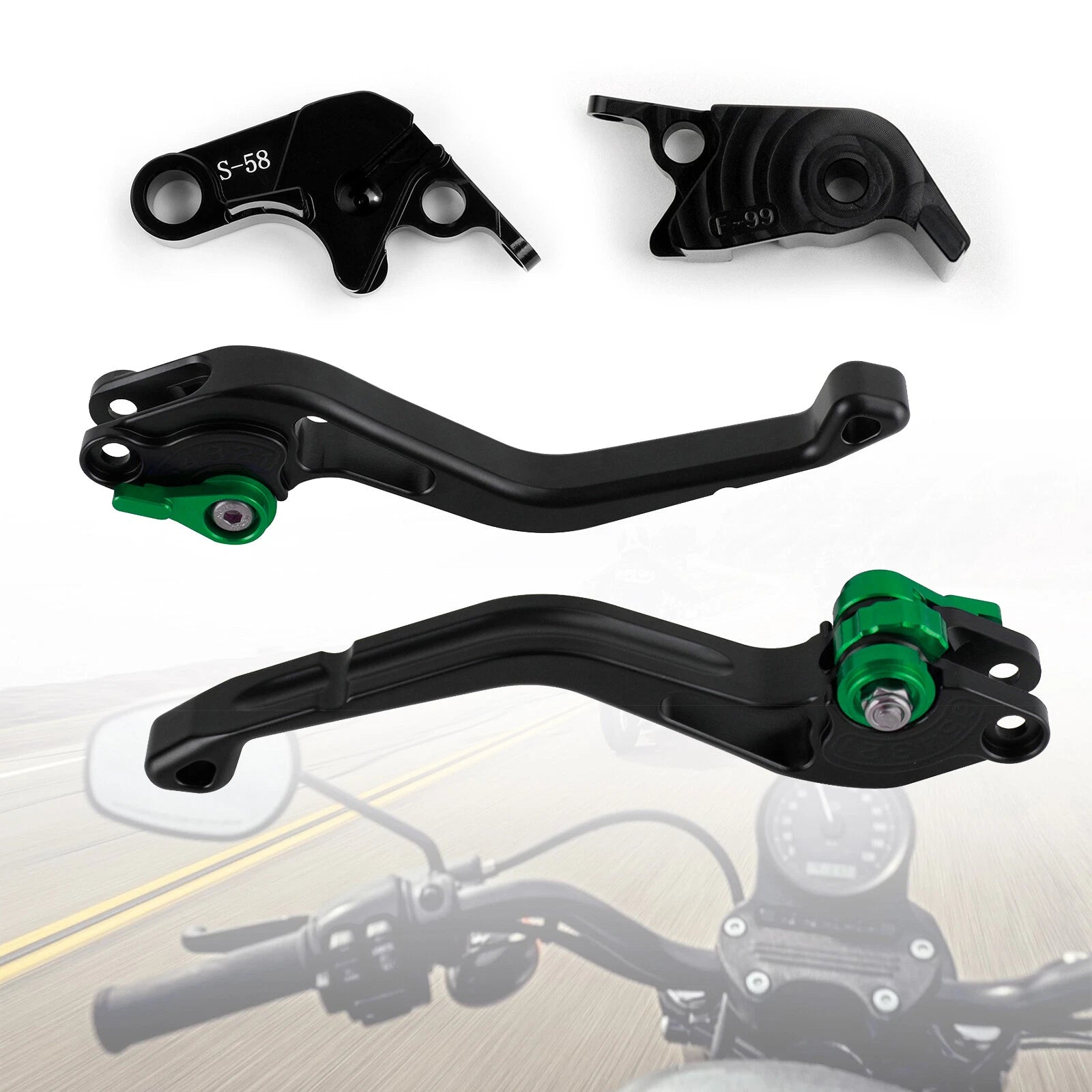 Short Clutch Brake Lever for Aprilia RSV4 Factory/RSV4-R/RR (2009–2017) T9