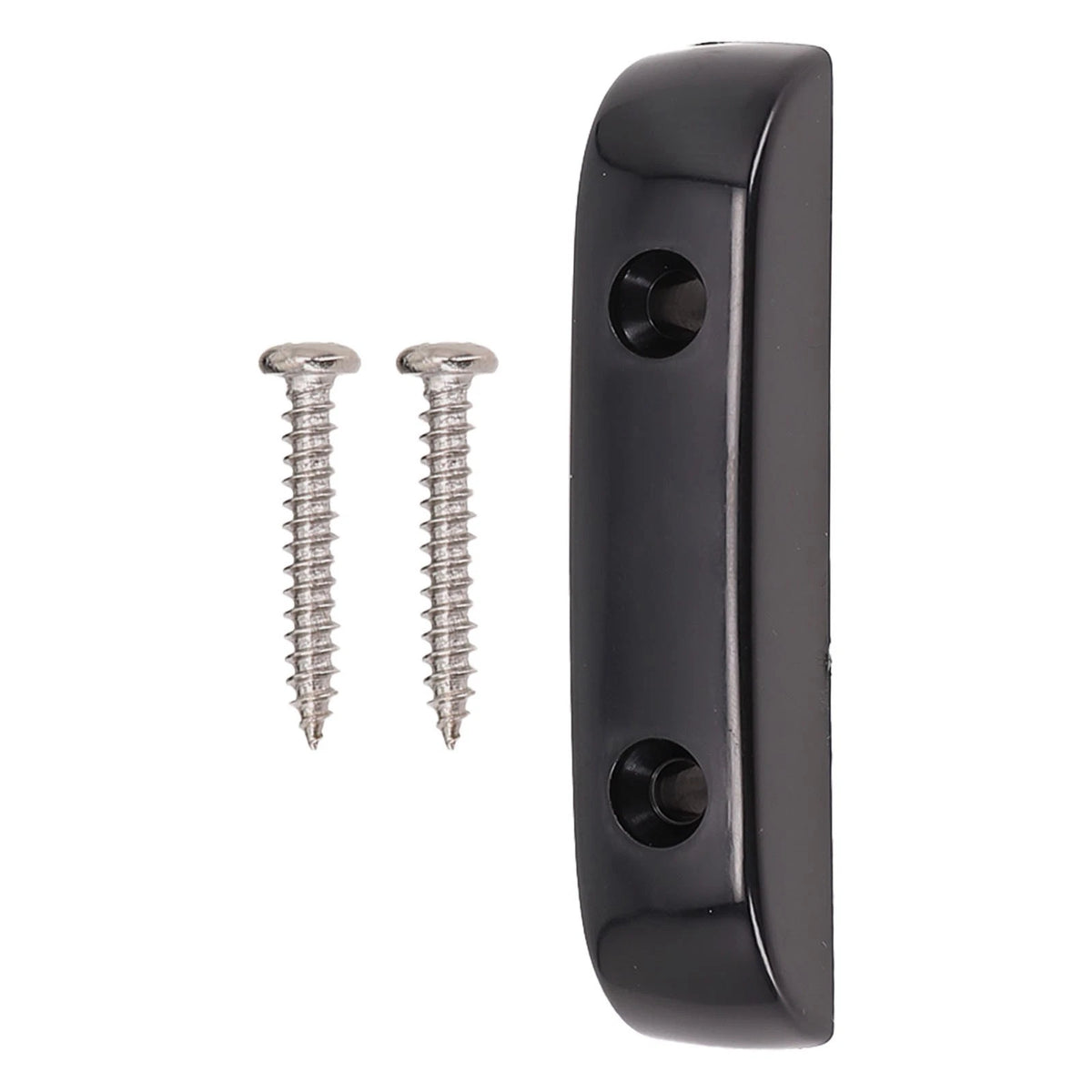 Thumb Rest for Jazz Bass Guitar - Black, Easy Installation with Screws