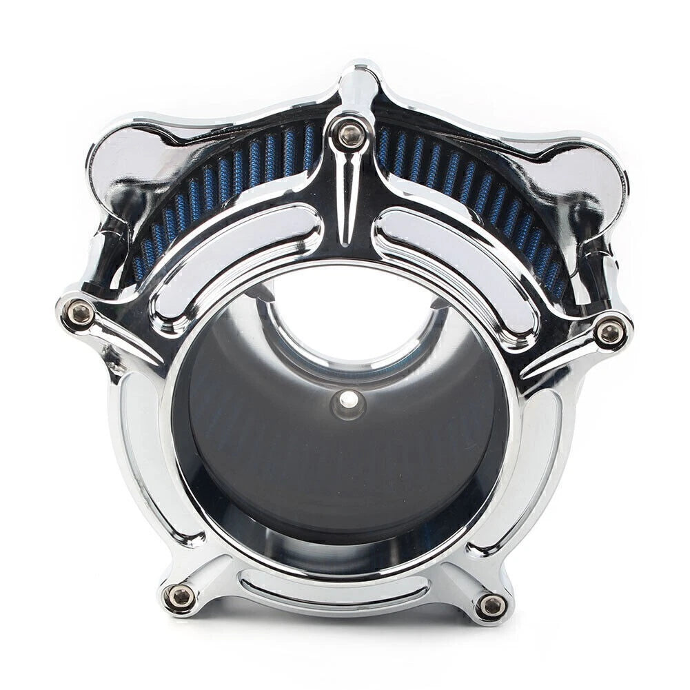 Chrome CNC Air Cleaner Intake Filter for Harley Touring Trike (2008–2016)