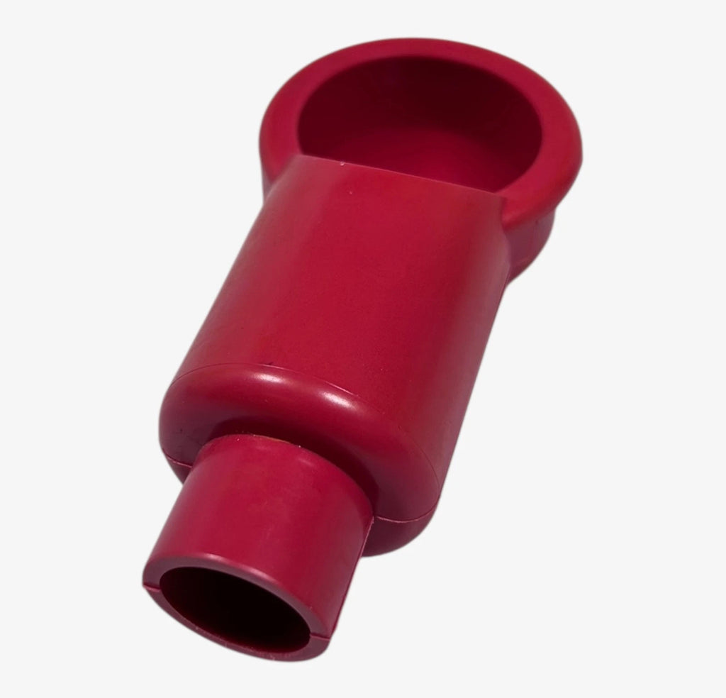 5X Red Rubber Battery Terminal Cover for Universal