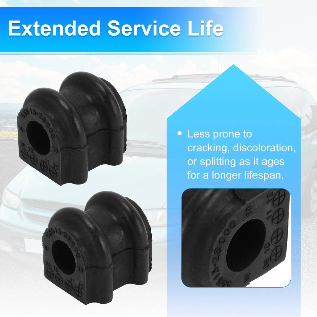 Stabilizer Sway Bar Bushing Kit Rear Left Right Replacement for Infiniti (2014–2021)