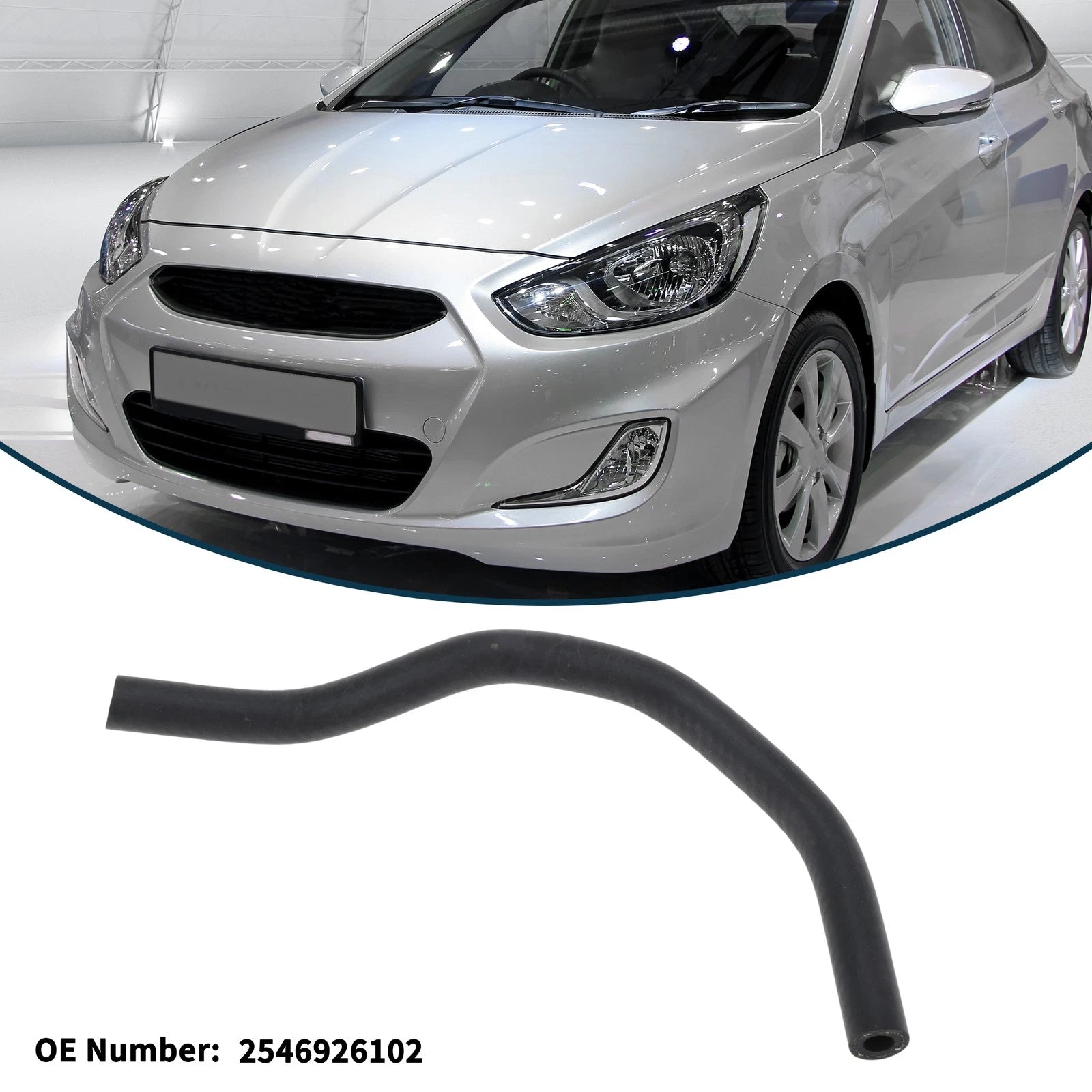 Radiator Hose Replacement for Hyundai Accent 1.6L 2001–2011