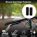Bike Handlebar Grip Covers 85mm Non Slip End Grips Protector Black 1 Pair