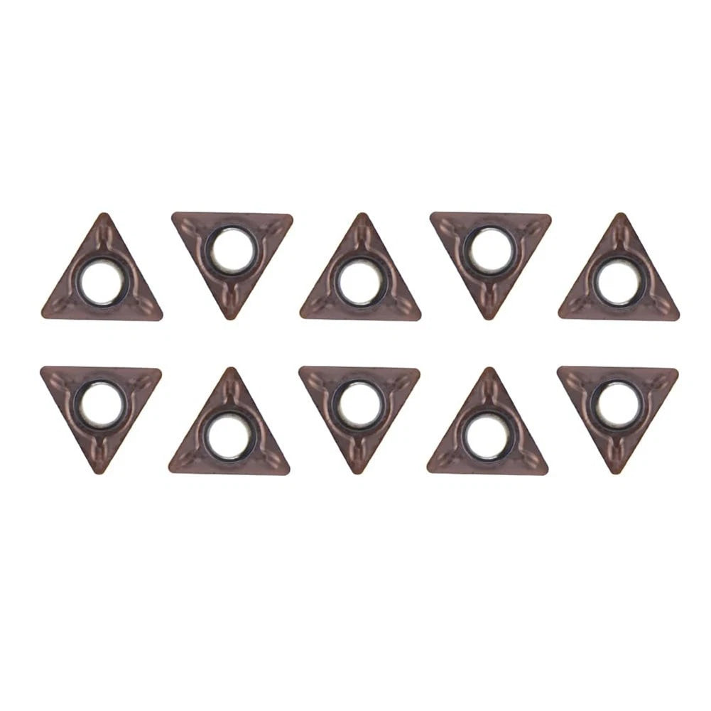Set of 10 C Angle Carbide Inserts for Chamfering
