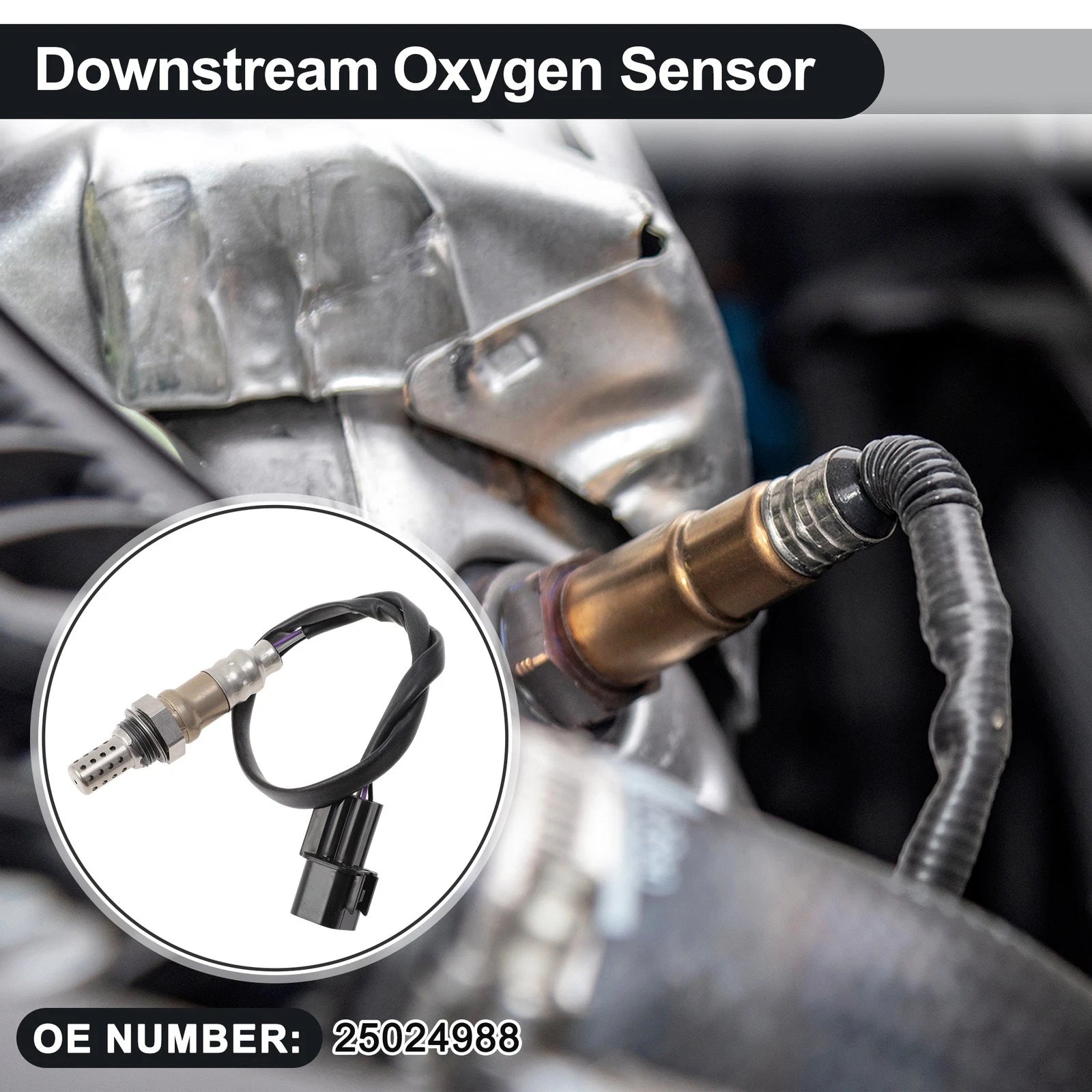 Downstream Oxygen Sensor for Hyundai Elantra (2011–2016) 25024988