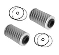 2 Pcs Oil Filter W/o-rings for Sea-Doo GTI RXT RXP GTX (130hp 300hp) 420956741