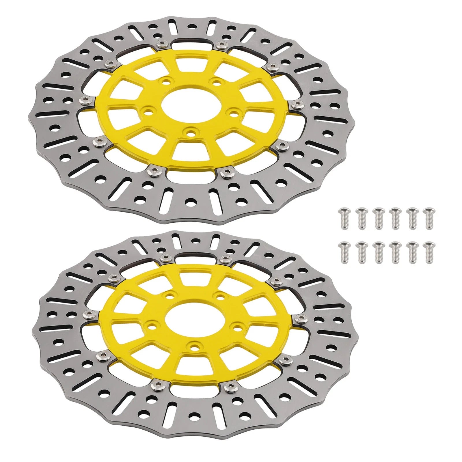 2X Floating Front Brake Rotor Disc for Harley-Davidson Softail (2015–2024) 11.8"