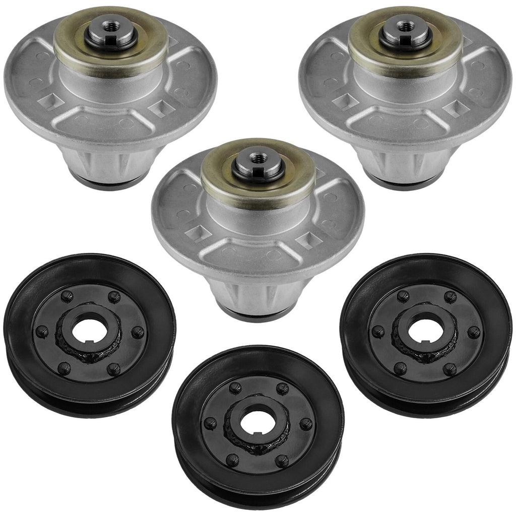 Deck Spindle Assembly with Pulley for Gravely ZT2252 ZT2552 (2005–2018)