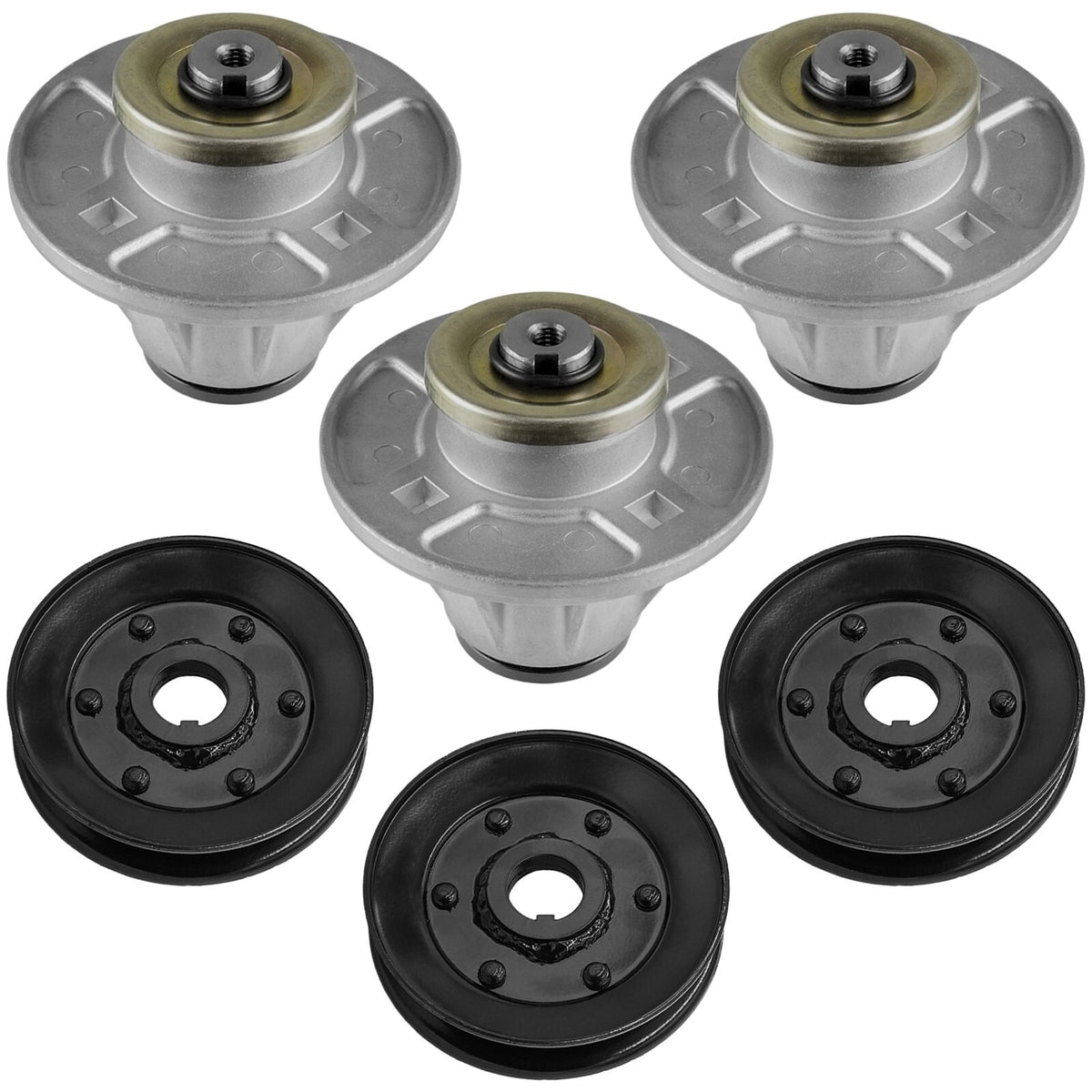 Deck Spindle Assembly with Pulley for Gravely ZT2252 ZT2552 (2005–2018)