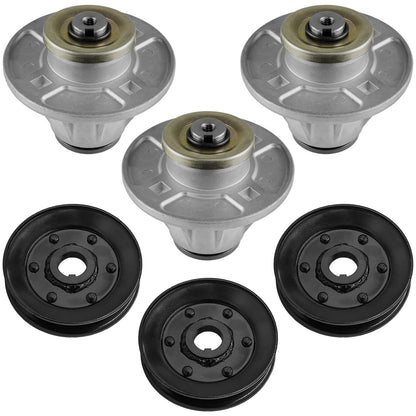 Deck Spindle Assembly with Pulley for Gravely ZT2252 ZT2552 (2005–2018)