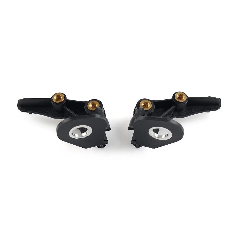 2X Front Fender Support Mounting Bracket for Jaguar XE (2016–2020) Black