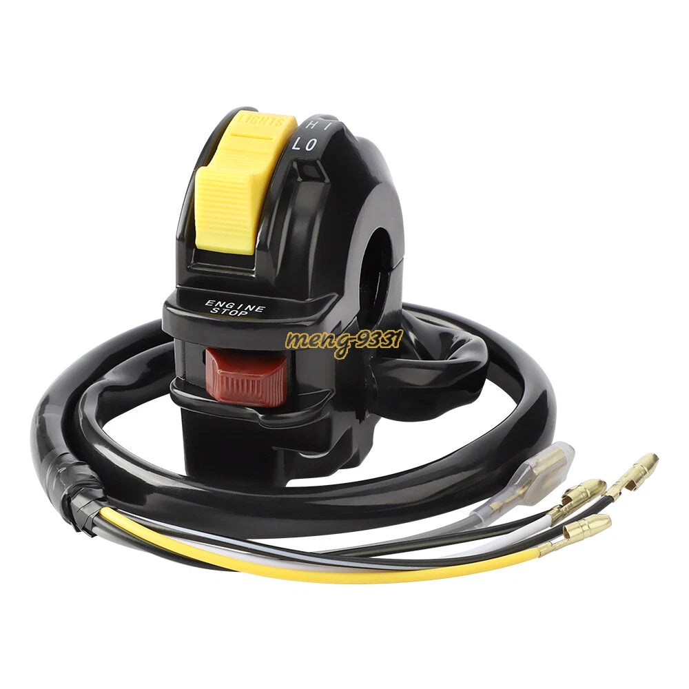Handlebar Control Stop Headlight Switch Button for Suzuki LT230S (1985–1988)