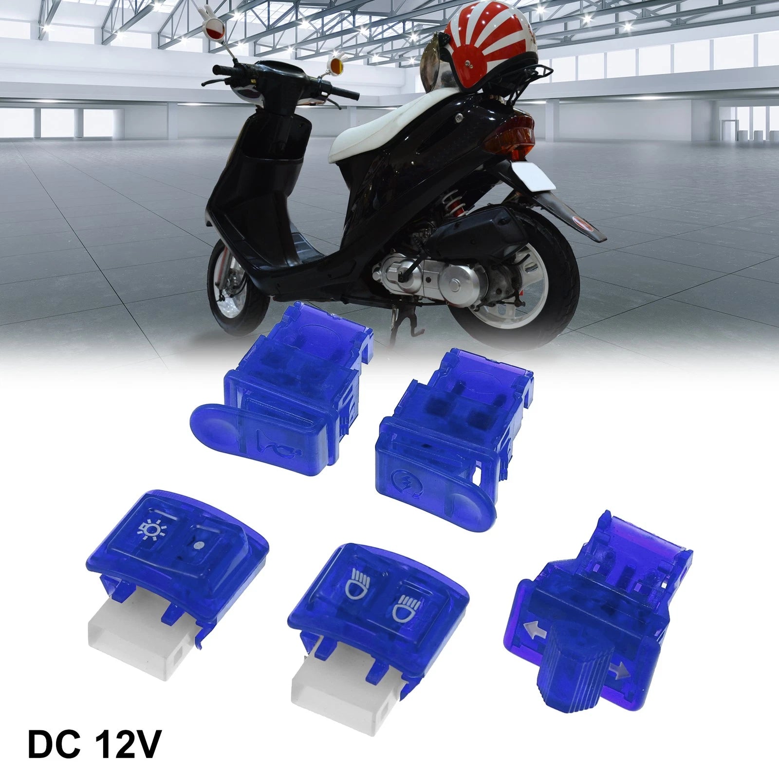 Handlebar Switch Set for Honda Motorcycle (On Off Start)