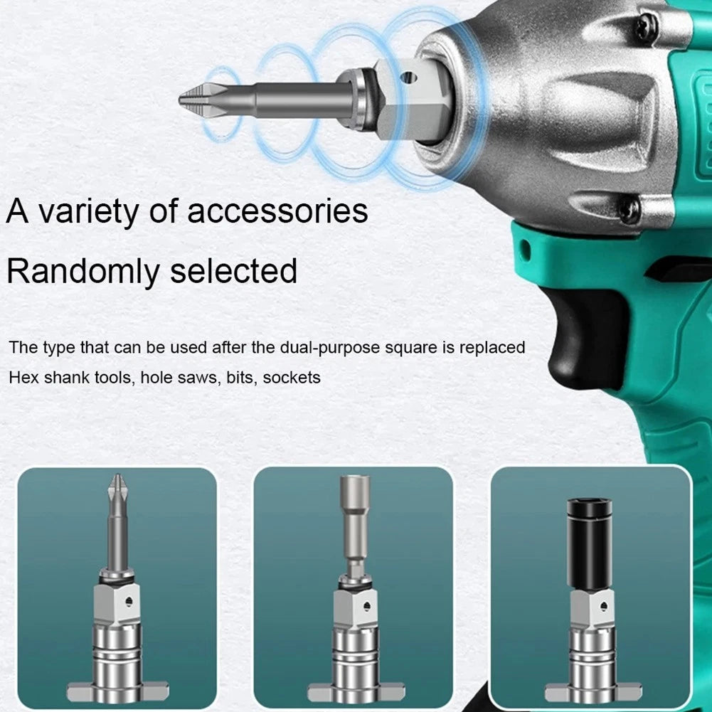 Electric Wrench Shaft Socket Set for Cordless Tools (18V)