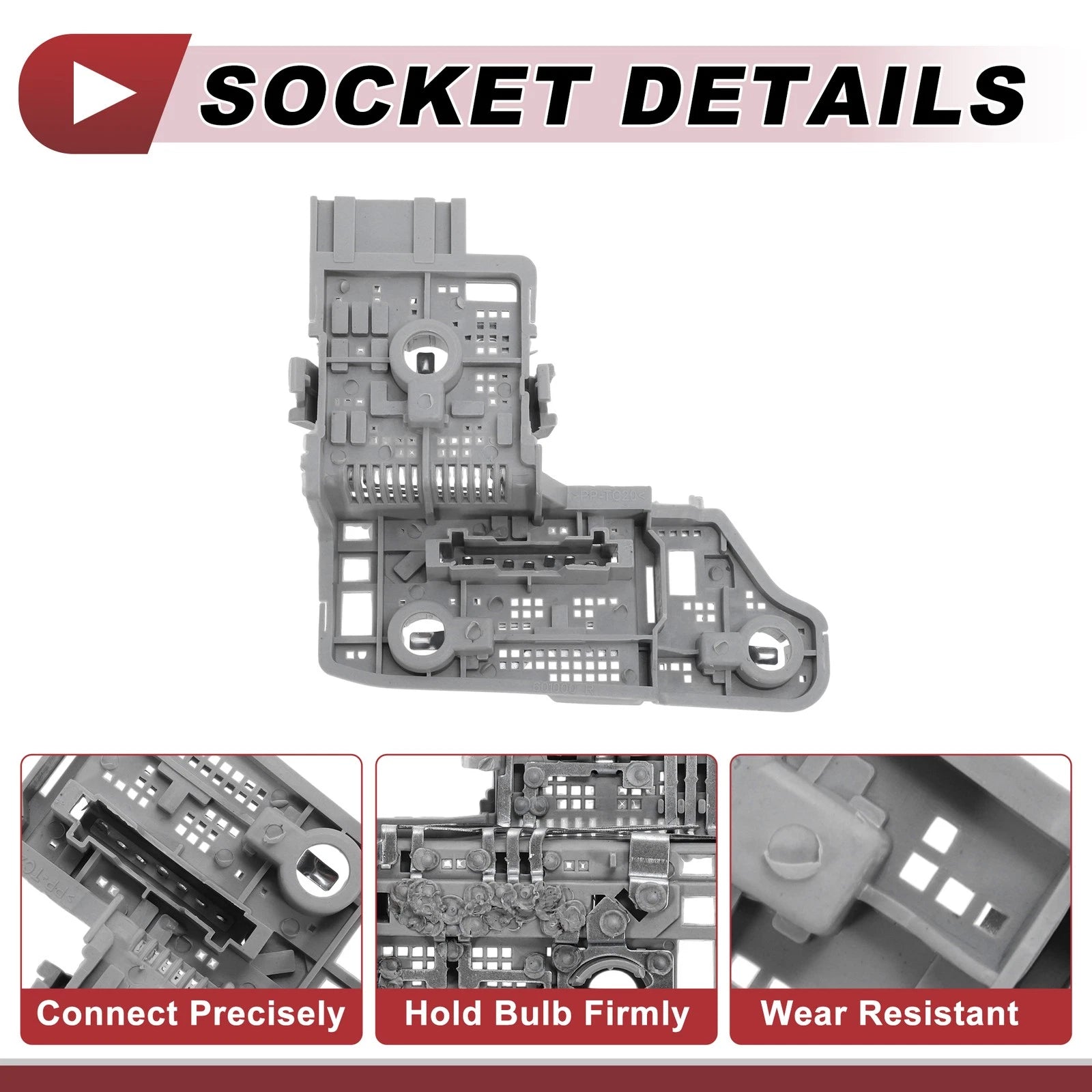 1 Pc Light Socket for Mercedes-Benz C-Class W204 (2012–2014) No. 2048202577