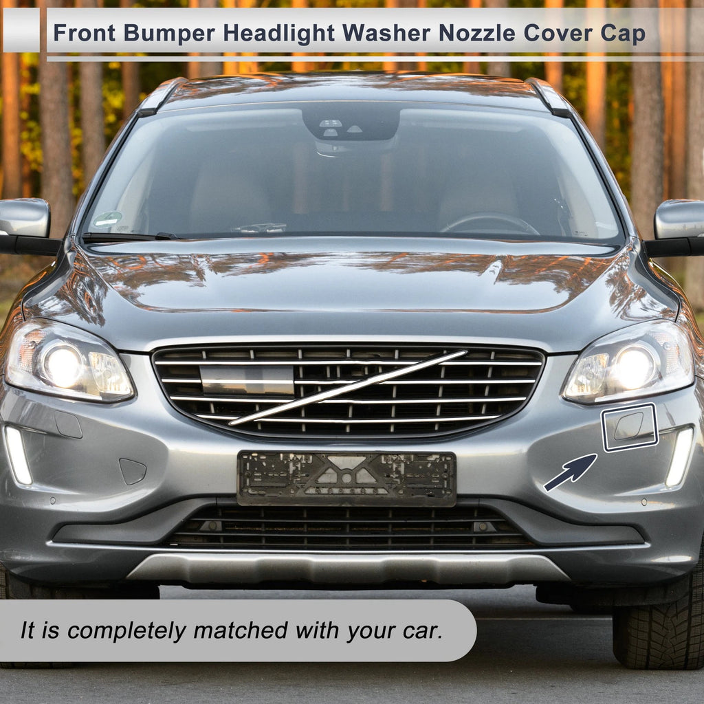Headlight Washer Nozzle Cover Cap for Volvo (Copper Tone)