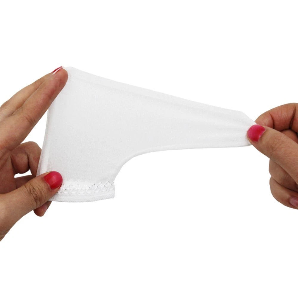 Sissy Men Open Sheath Sleeve Cover Up Thong C-string Underwear