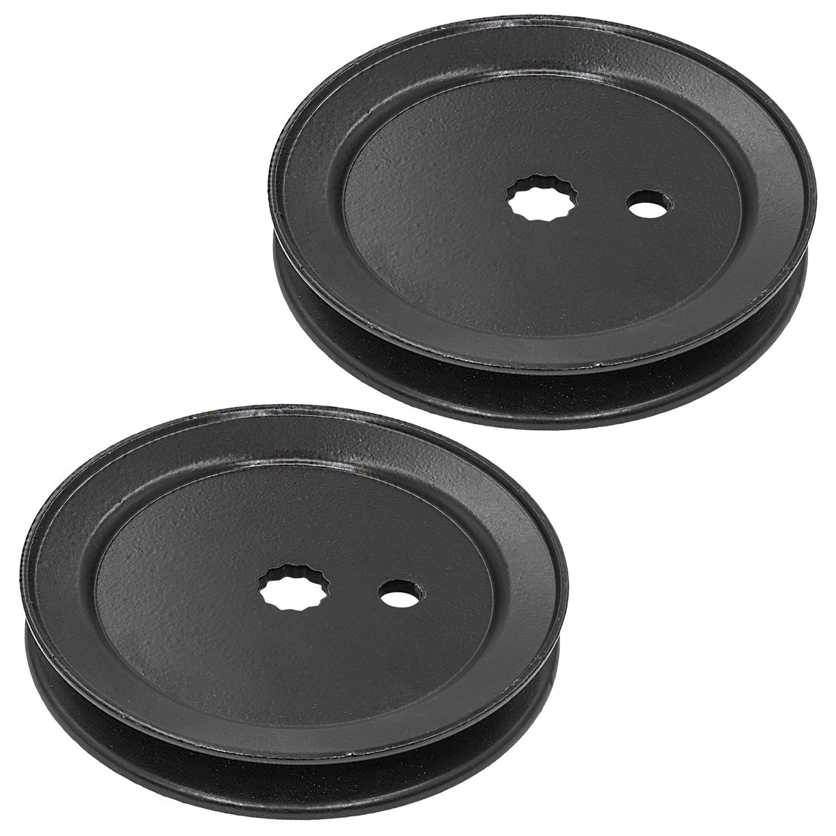 Deck Spindle Replacement with 4.8 Inch Pulleys for Hustler Raptor Dash XD (2018–2018)