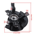 Front Passenger Steering Knuckle Hub Bearing Assembly for Honda Ridgeline (2006–2014)