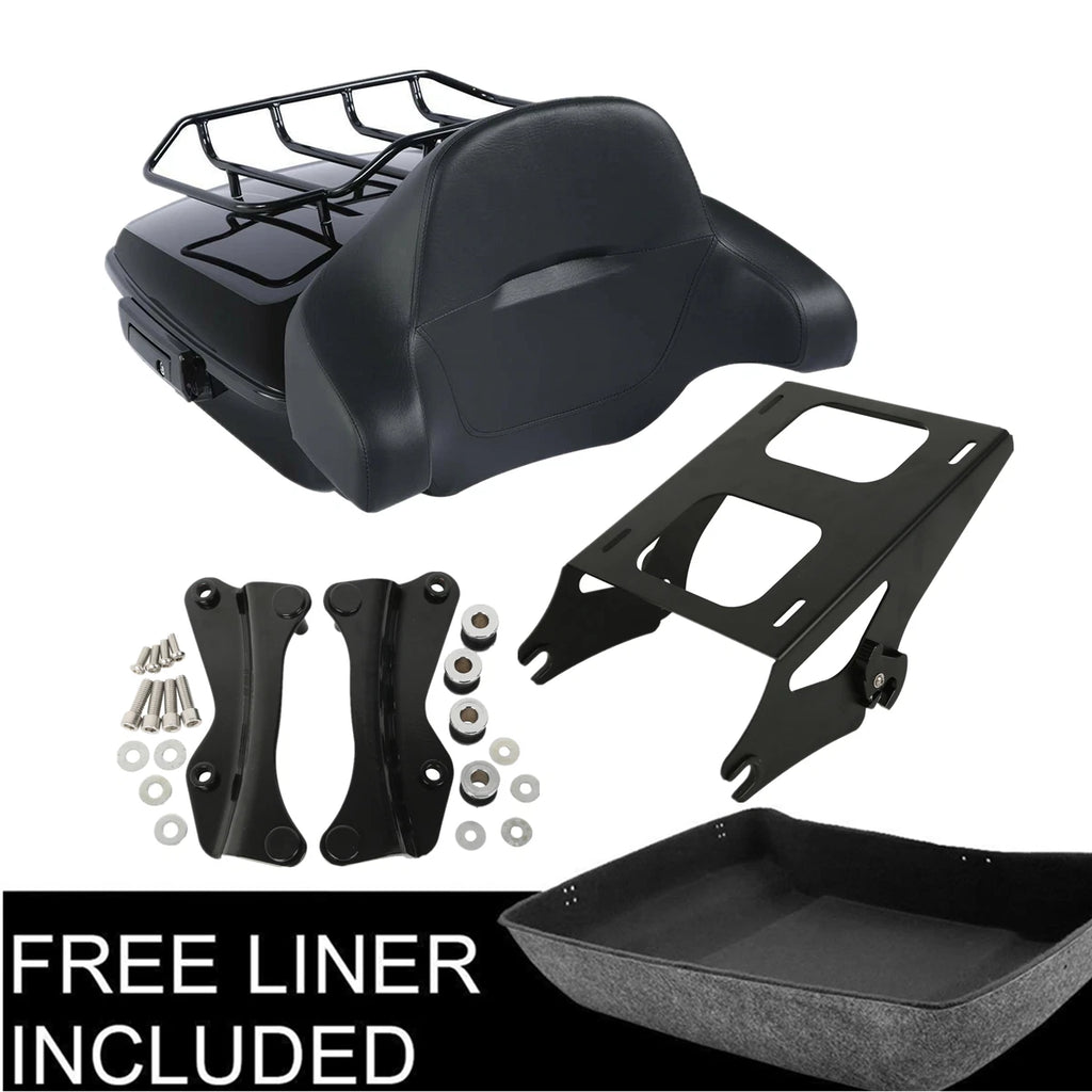 Trunk Pad Mount Rack Docking Kit for Harley Electra Road Glide (2014–2023)