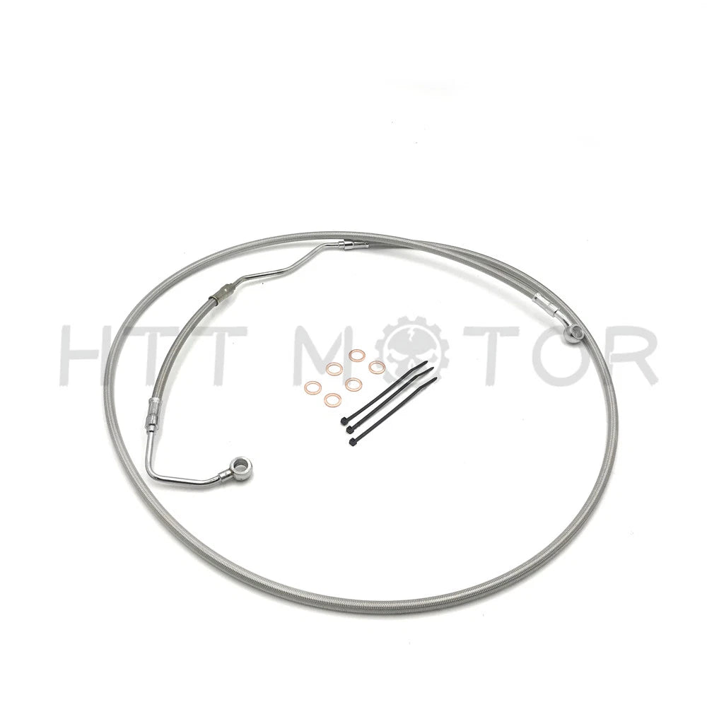 Upper Front Brake Line for Harley Touring (2009–2013) w/ABS +12"