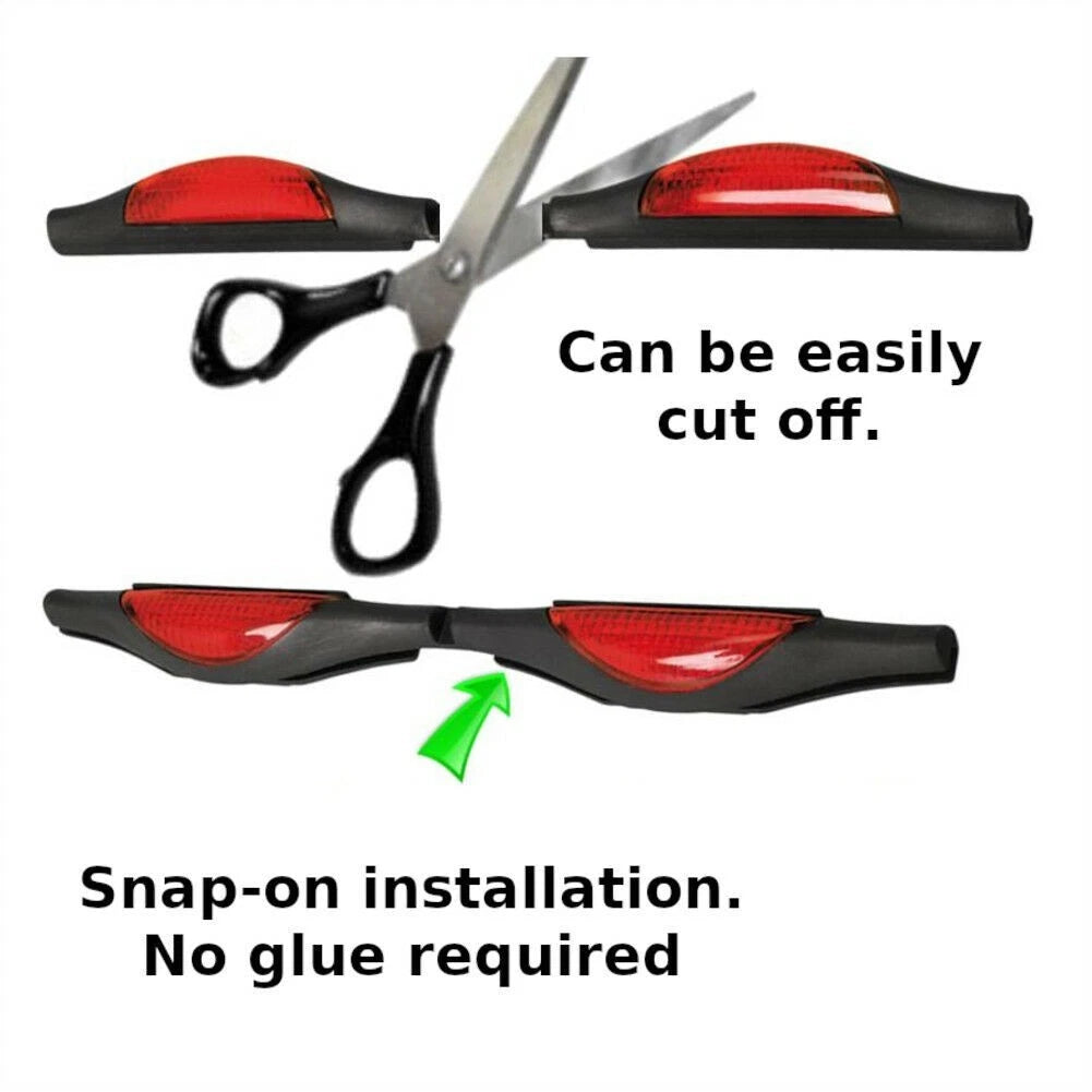 Door Guards with Reflective Strip for Vehicle Protection