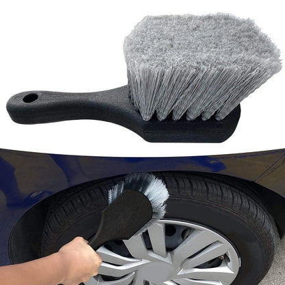 Professional Car Tire Brush Cleaning Tool for Impeccable Wheel Hygiene