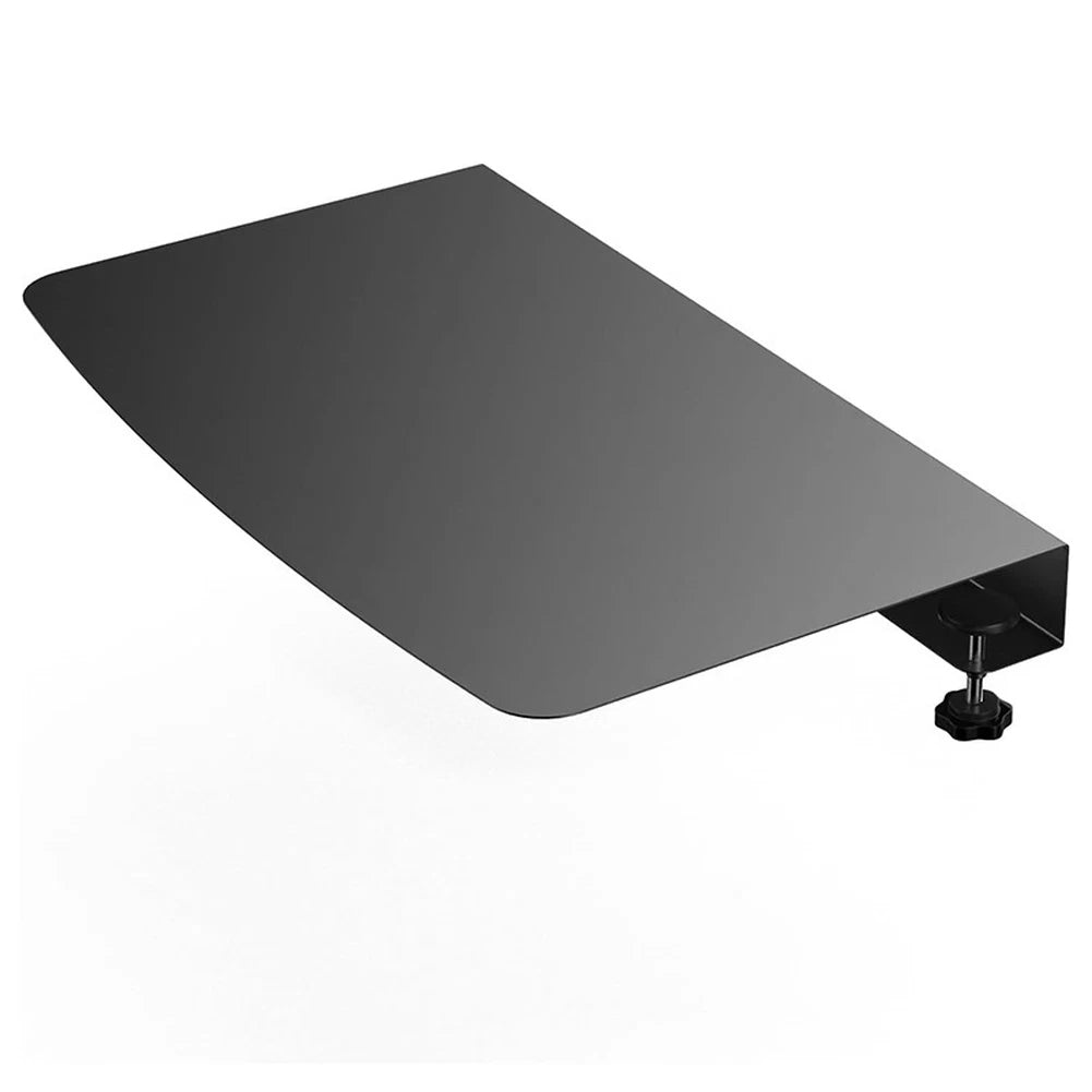 Black Stainless Steel Corner Connector Plate for Desktop