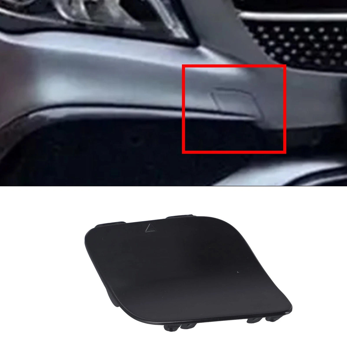 Tow Hook Eye Cover for Mercedes W117 CLA250 (2014–2019)