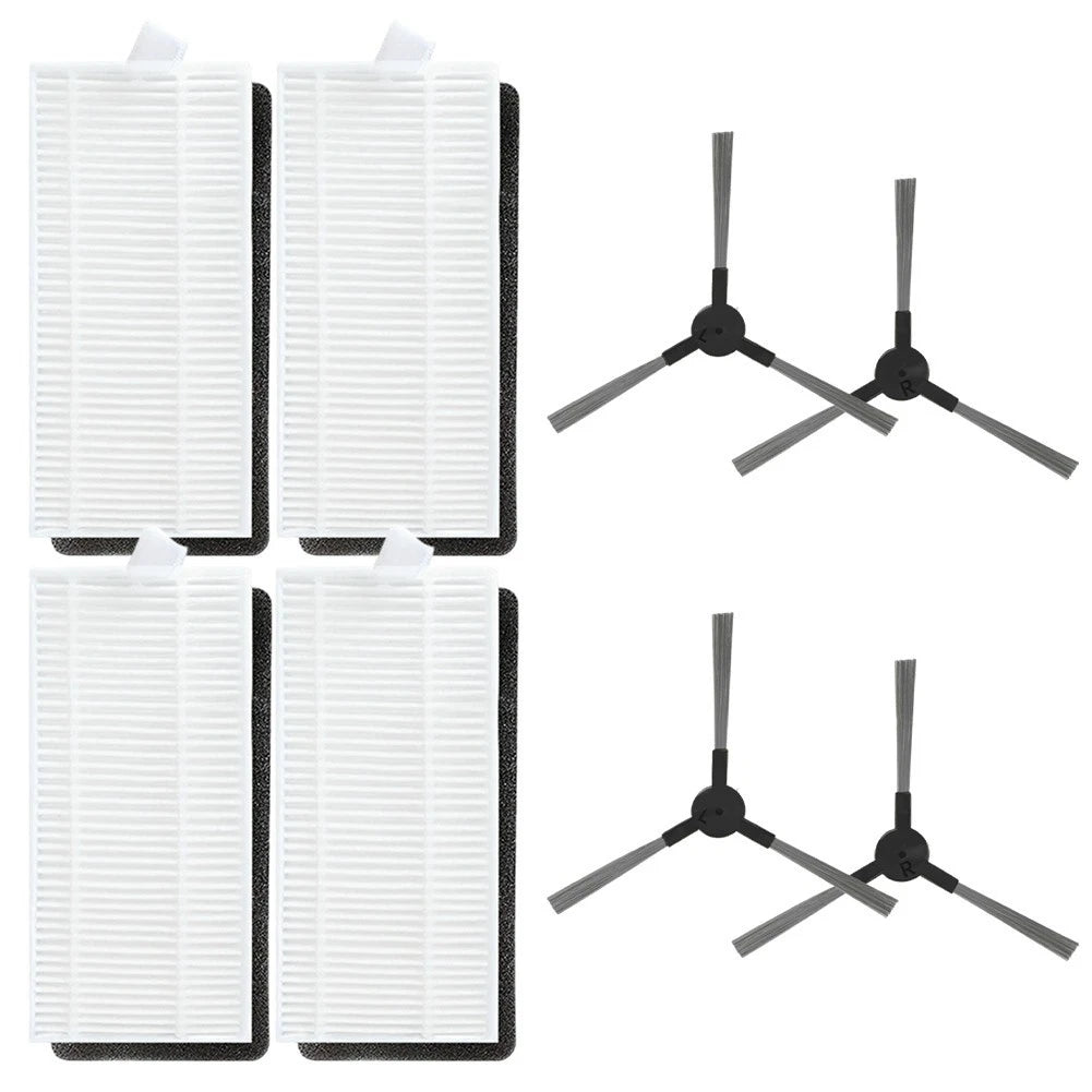 Side Brush and Filter Kit for Liectroux X6 (ZEDAR R600)