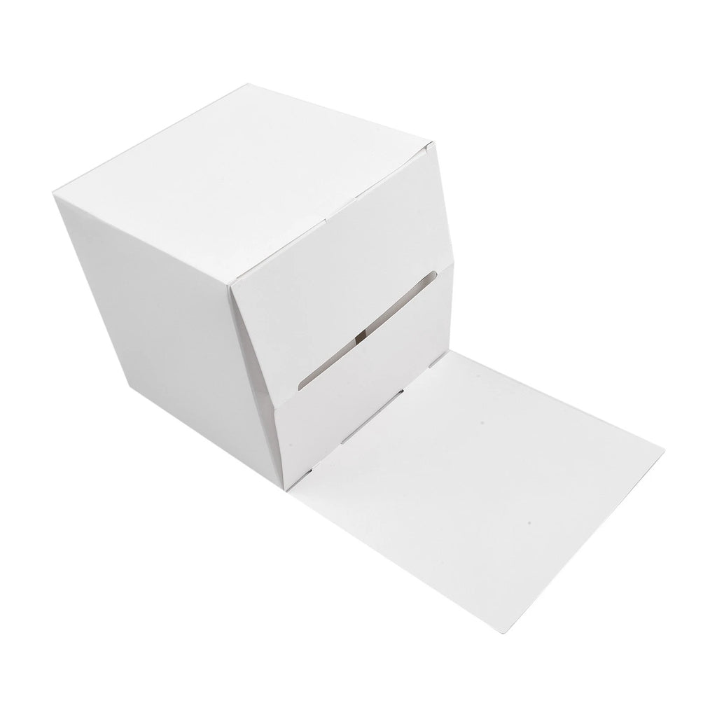 Set of 2 Lightweight White Suggestion Boxes with Removable Header Board