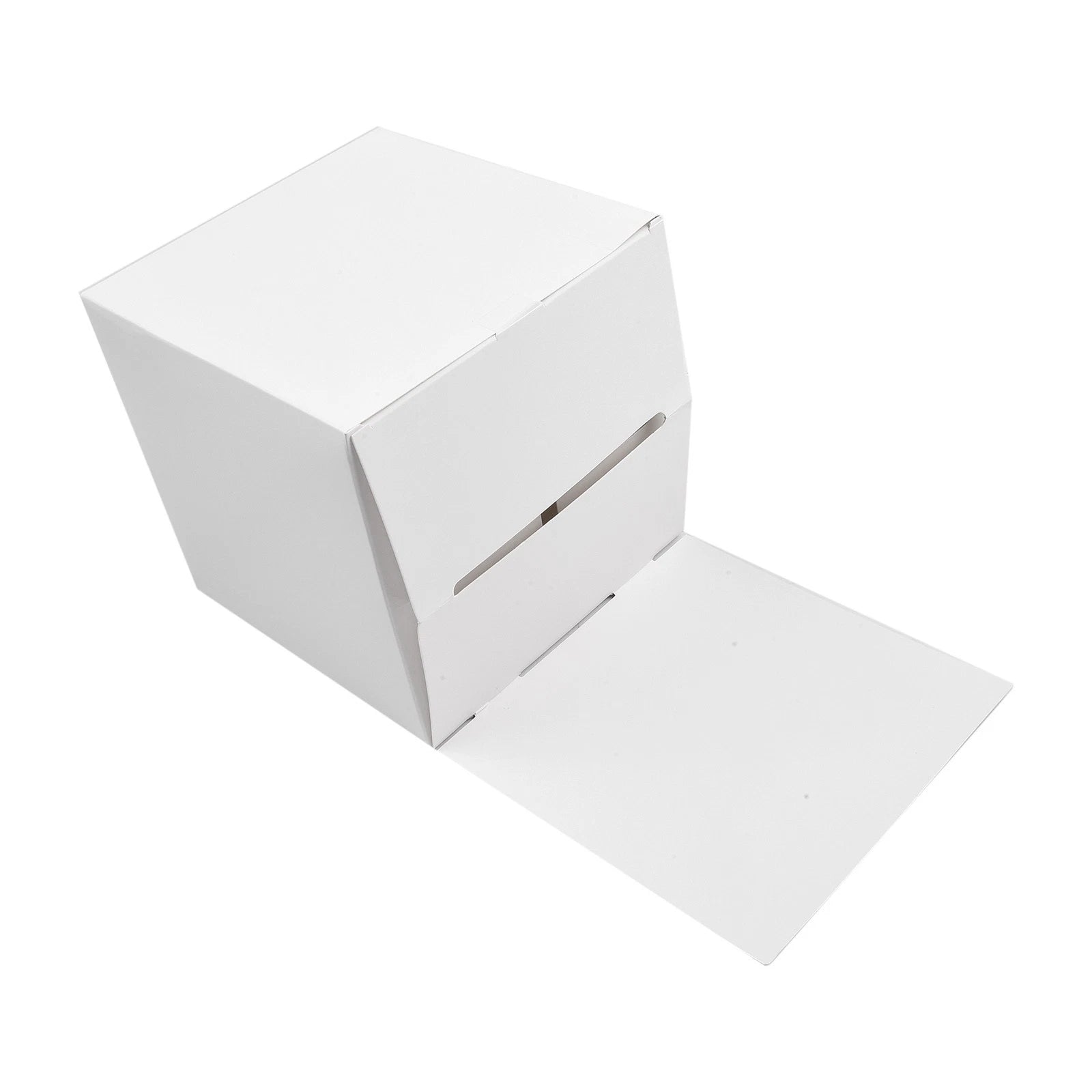 Set of 2 Lightweight White Suggestion Boxes with Removable Header Board