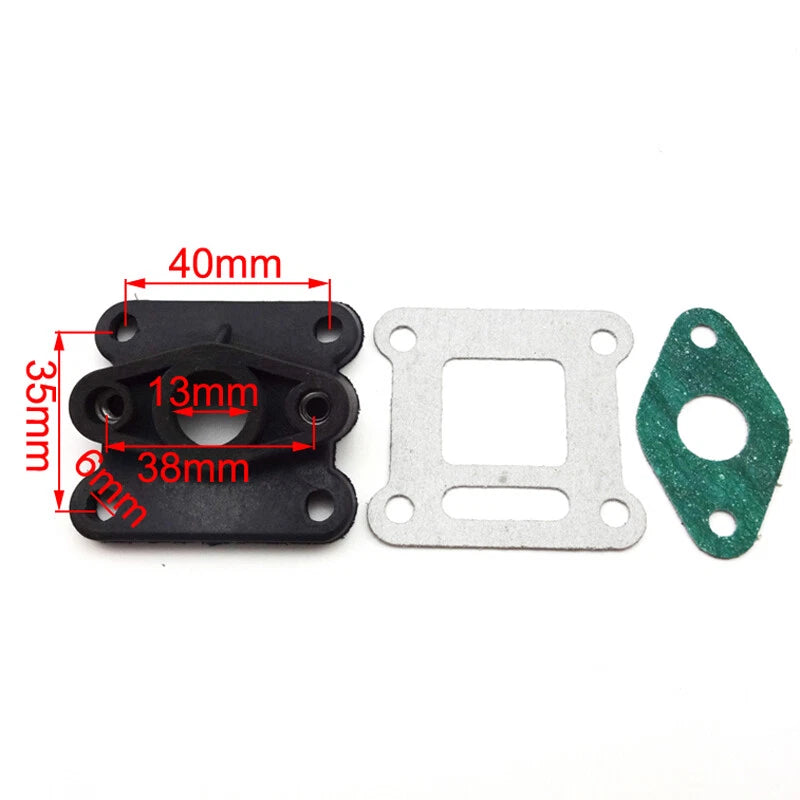 Carburetor Inlet Manifold Intake for Mini Moto Dirt Bike (47cc-49cc)