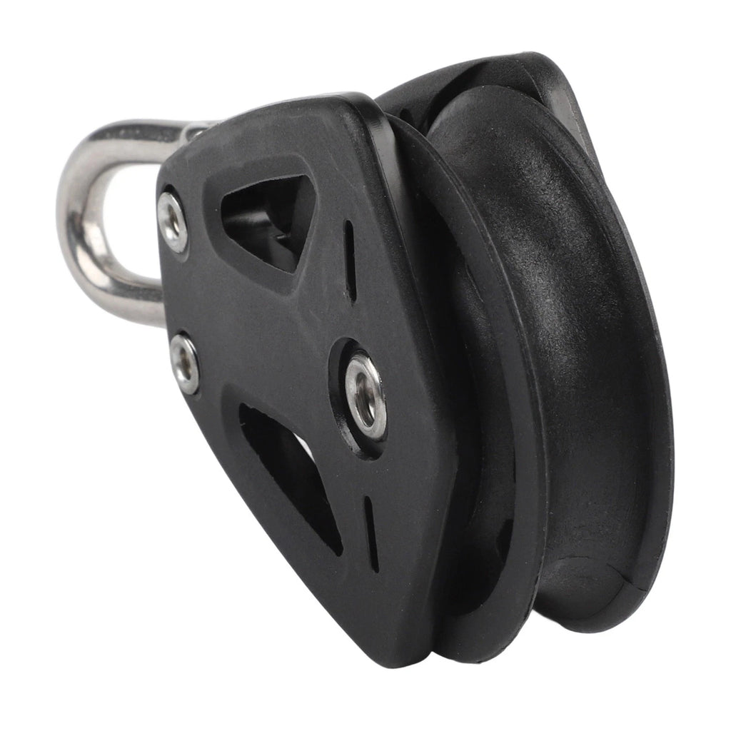 2X Nylon Single Pulley Block for Marine Accessories