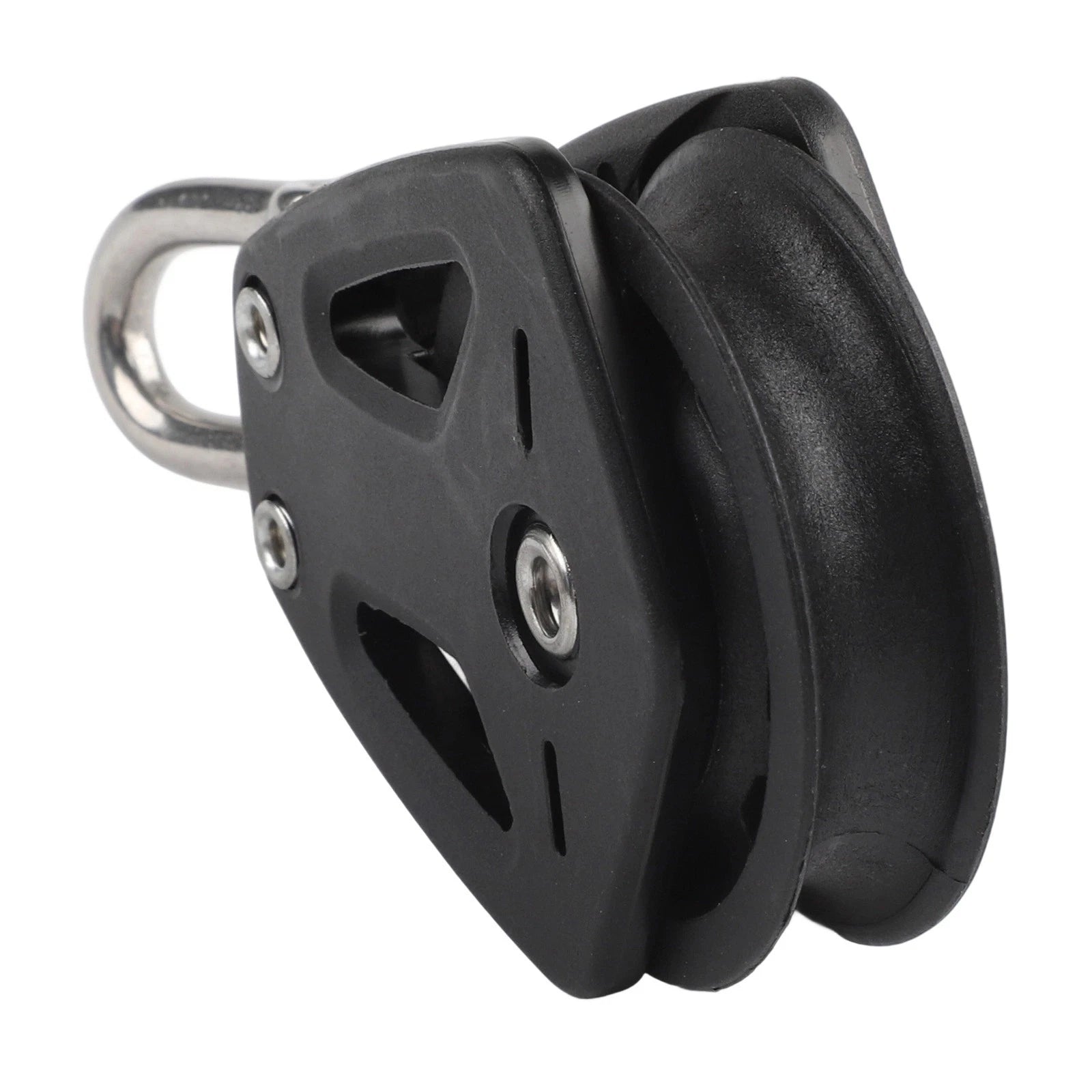 2X Nylon Single Pulley Block for Marine Accessories
