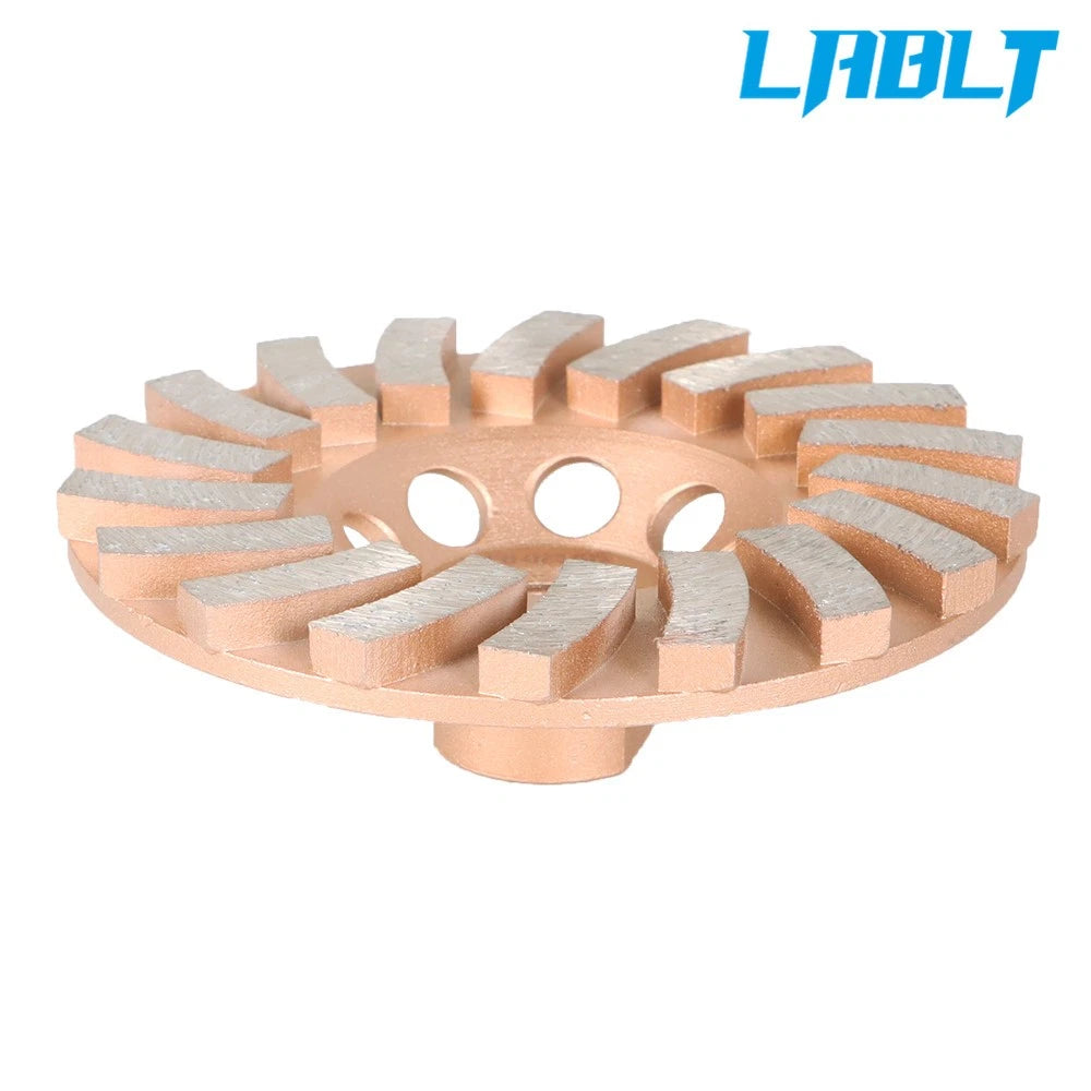 18 Turbo Diamond Grinding Wheels for Concrete (4.5", 5/8"-11 Arbor)